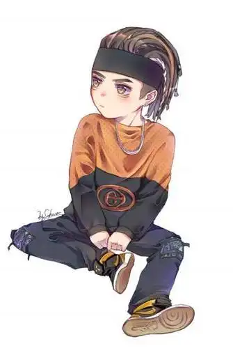 q版罗志祥简笔画