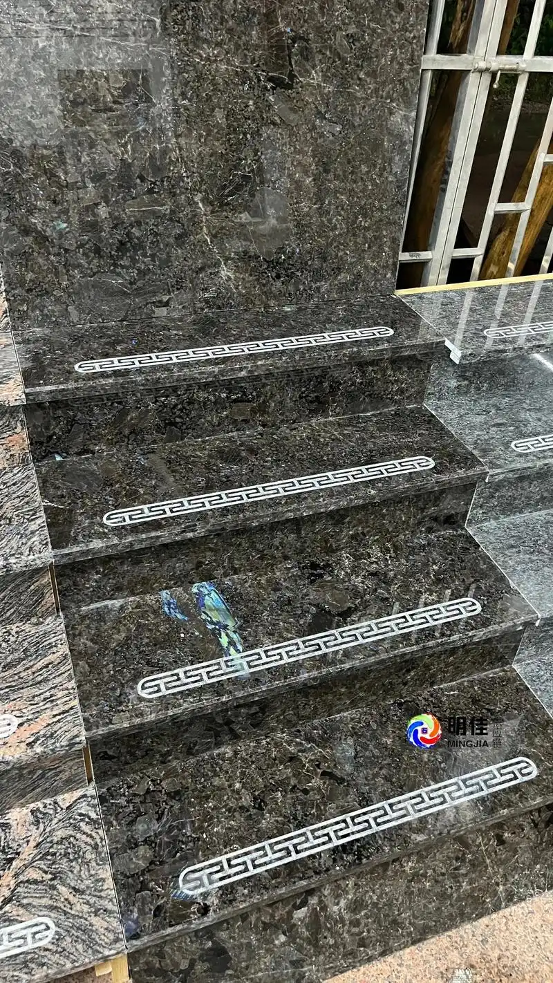 楼梯踏步 #天然花岗岩 #支持定做各种尺寸  #石材加工  - 抖音