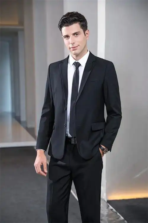 阿玛尼西服套装奢华男装品牌西装外套中年男士成熟爸爸装商务休闲时尚