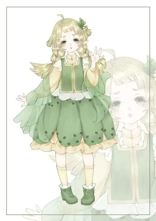 菜鸡也想画可爱的植物拟人… - 半次元 - acg爱好者社区