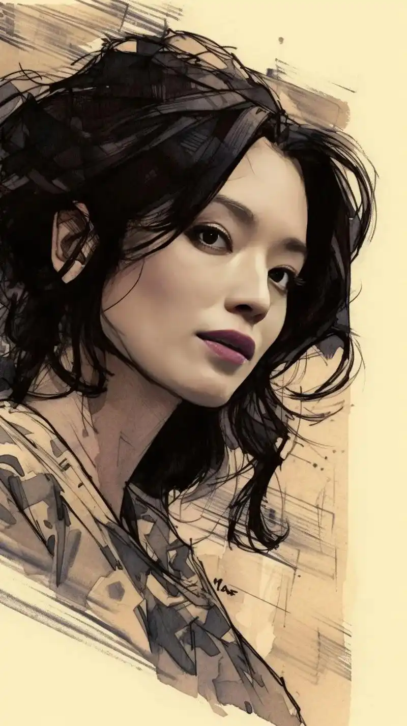 85 舒淇.#舒淇 #midjourney  - 抖音