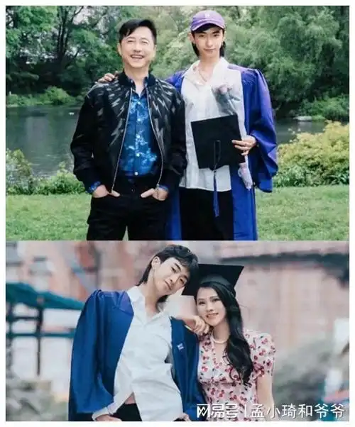 哈利回国小米粒去接机,兄妹俩关系很好,小米粒全程跟|