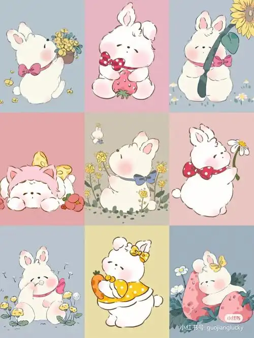 美好的一天,从小可爱开始#九宫格