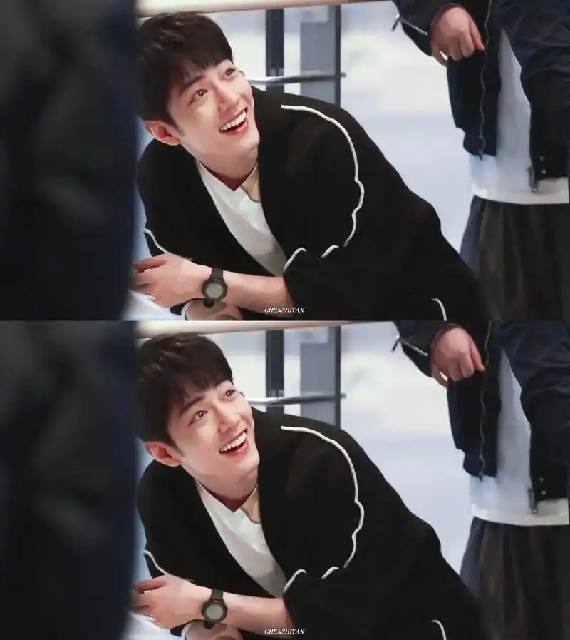 兔牙笑.#治愈系笑容 #肖战 - 抖音