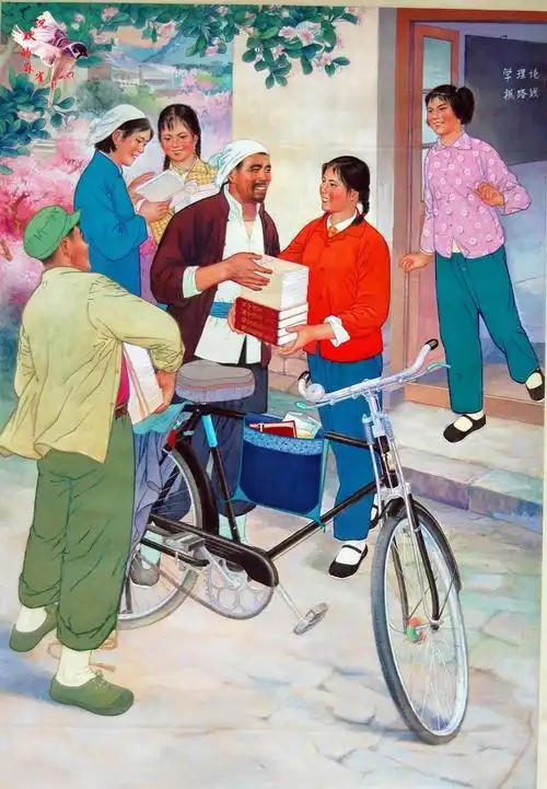 火红年代纯真激情的老海报和宣传画11