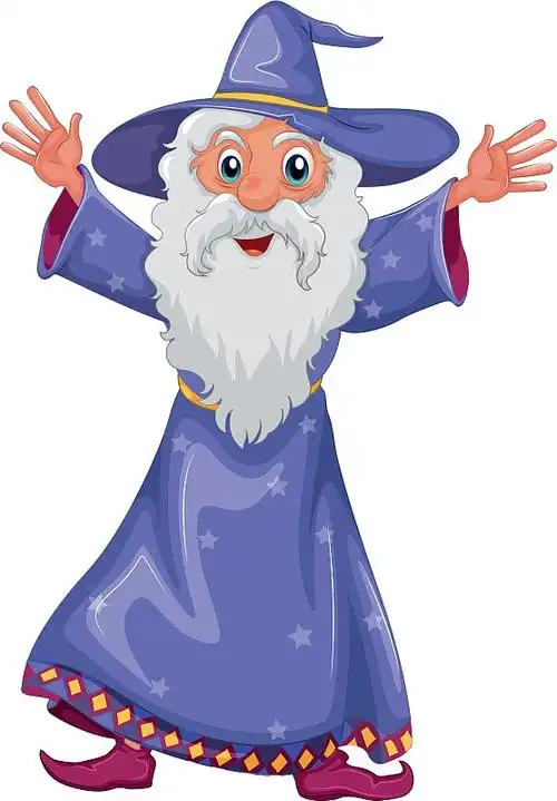 一群巫师图片素材