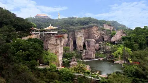 广州番禺莲花山粤海度假酒店1晚 单人早餐 单人莲花山等多景点门票