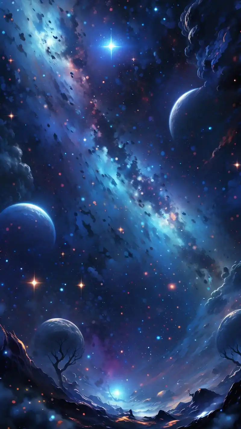 78独一无二的星空锁屏壁纸90 这组独一无二的星空锁屏壁纸,真的让