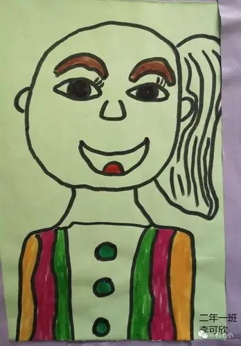 通过本课《自画像》学习,培养学生的观察能力,快速抓住头部五官特点