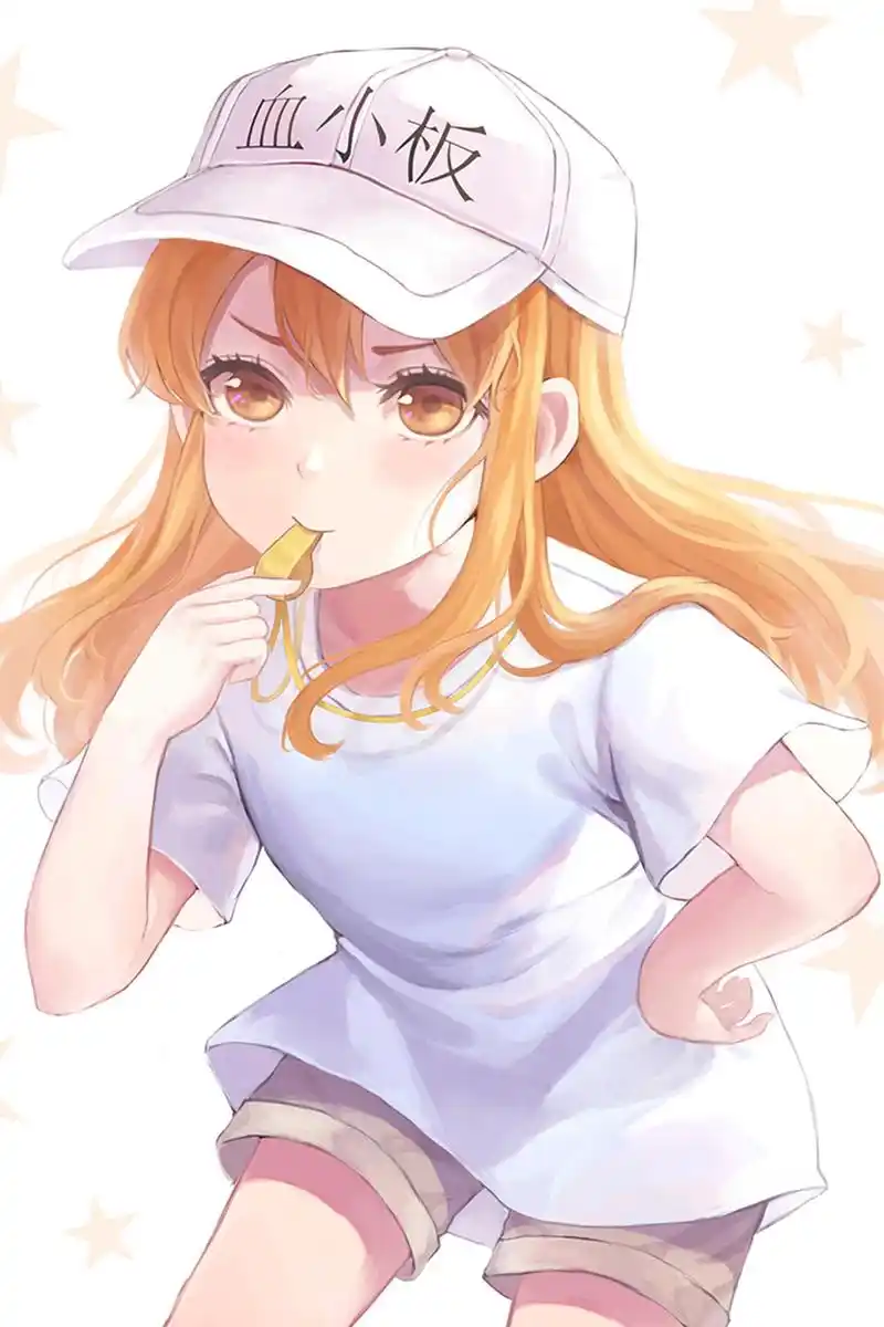 《工作细胞》血小板动漫手机壁纸分享,人体细胞原来可以这么可爱