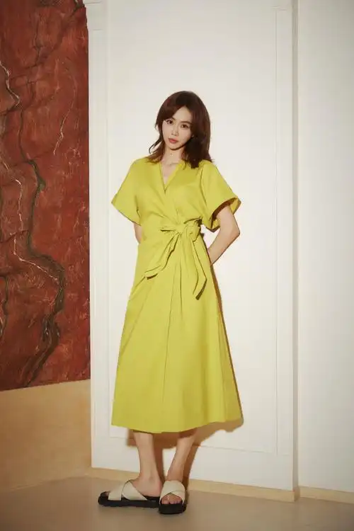 fafa裙##姜妍明星同款