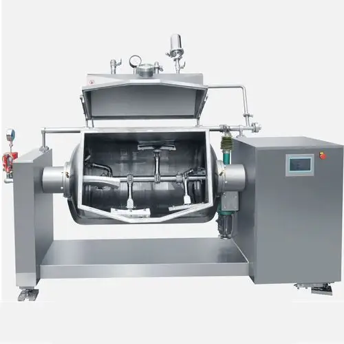 横轴搅拌炒锅,卧式真空横轴搅拌炒锅,真空横轴搅拌炒锅,卧式真空横轴