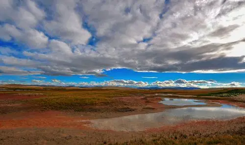 阿里无人区-草原湿地