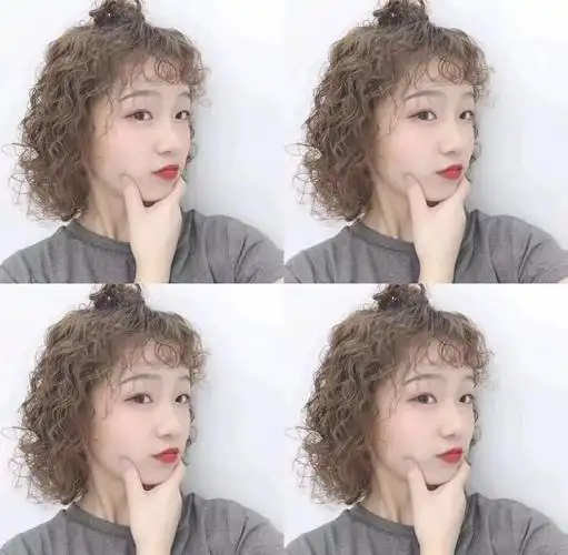 换个俏皮"短羊毛卷"过个时髦年