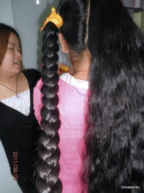 先洗后剪姑娘的长发-上海ww293