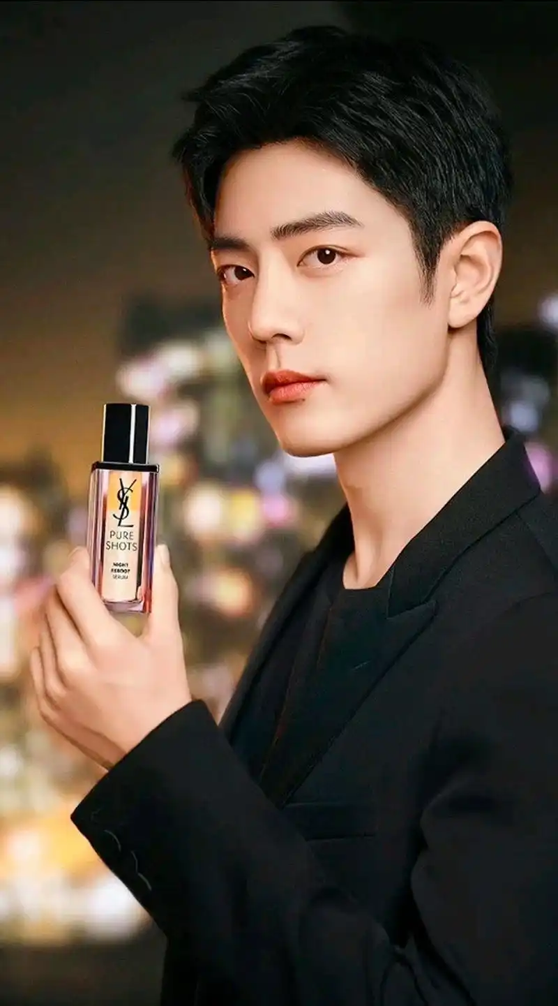 夜色撩人危机四起肖战成为ysl护肤代言人最新图集