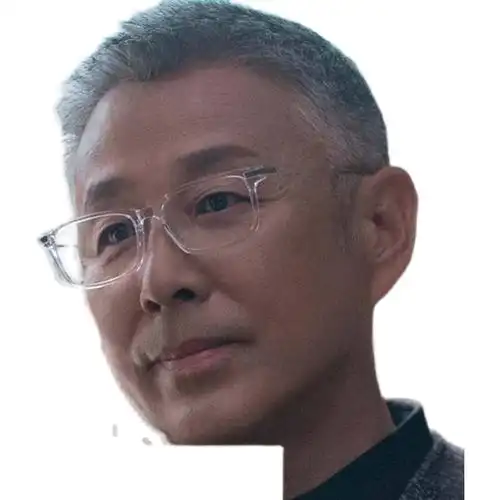 叶瑾言陈道明同款眼镜男潮方框透明tr90蓝光平光定制成品光学镜