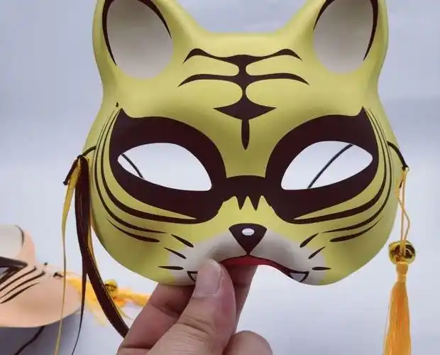 【京选好货】虎年头套2022虎年新款老虎面具男孩虎年面罩虎虎生威狐狸