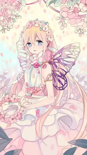 儿时的童话:花仙子