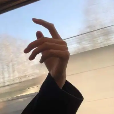 手控头像男高清唯美