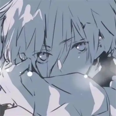 动漫男头像帅气高冷温柔治愈男生头像动漫冷酷侧脸高级感十足