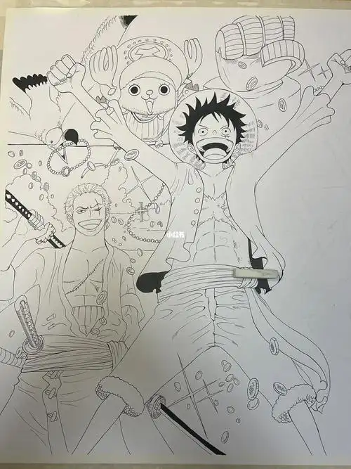 海贼王手绘客订