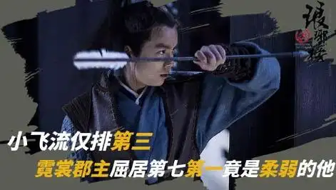 《琅琊榜》十大高手排名,小飞流仅排第三,霓裳郡主屈居第七!