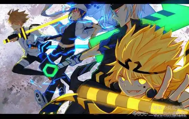 凹凸世界 #动漫人物 #图片来自网络 #帅就完事了 f4男 - 抖音