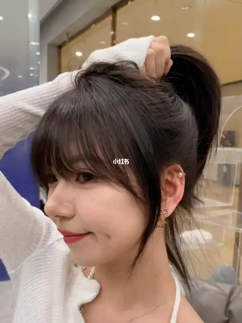 超级好看又减龄的刘海可扎可披