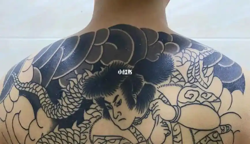 满背云龙九郎tattoo