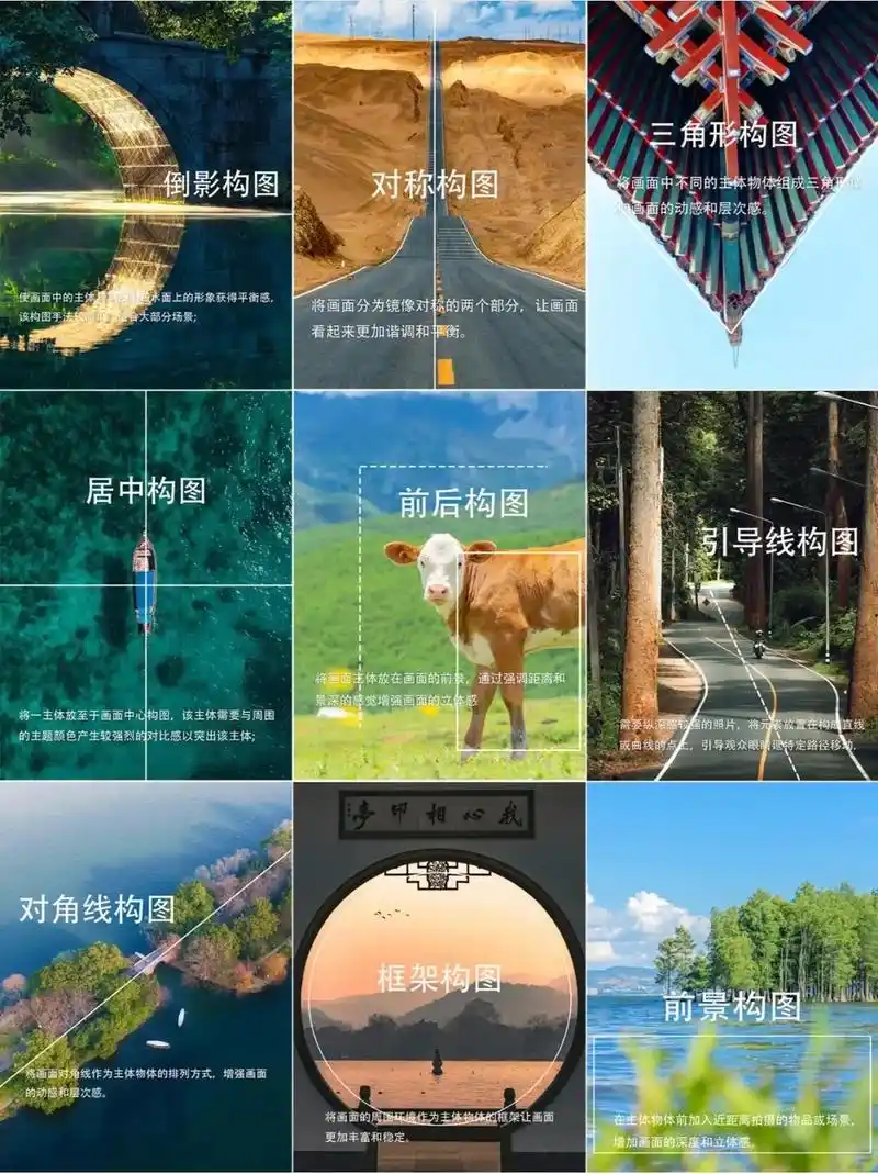 手机摄影构图技巧收藏学习