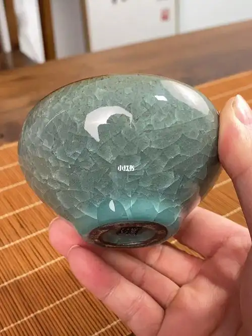 曾广旭冰裂建盏主人杯