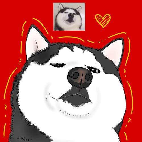 q版手绘宠物头像小动物画像定制猫咪狗狗照片转卡通萌宠漫画设计