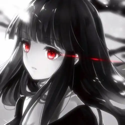 一名黑发红瞳的女孩出现在众人面前,双眼无神,看似冷酷无情.