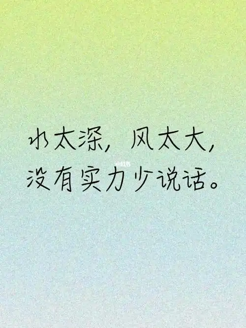 笔记有时候少说话多做事才是正确的选择