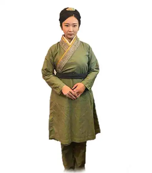 古装男女古代平民百姓掌柜二郎郎中村姑群组路人民族服装