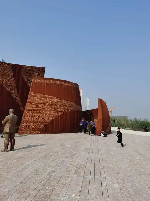 刚开放的庙底沟考古遗址公园