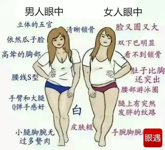 原来男人眼中的微胖是这样的