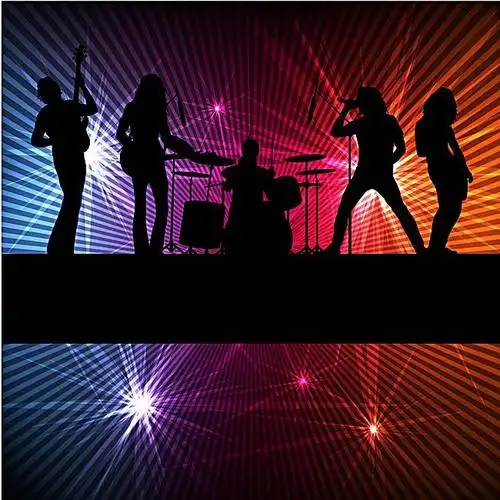 广告背景 > 激情狂欢乐队背景素材 激情  狂欢  乐队  海报  背景