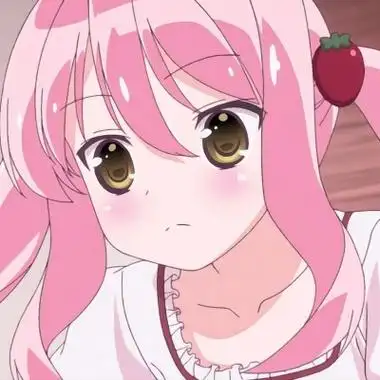 少女心草莓粉色系头像二次元可爱的少女心草莓粉色系头像卡通版