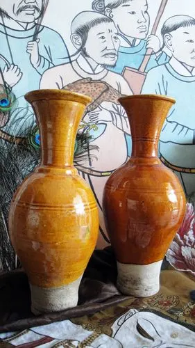 辽三彩和辽壁画