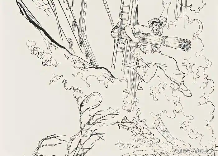 老连环画《铁道游击队》中的科学智慧与文化底蕴