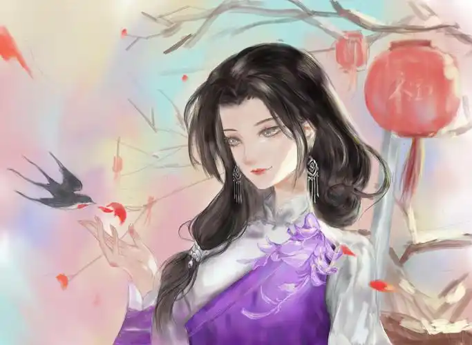 林月如|插画|游戏原画|易舟zx - 临摹作品 - 站酷 (zcool)