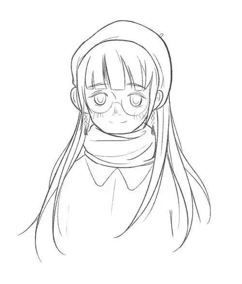 自画像头像|动漫|肖像漫画|小小呆萌 - 原创作品 - 站酷 (zcool)