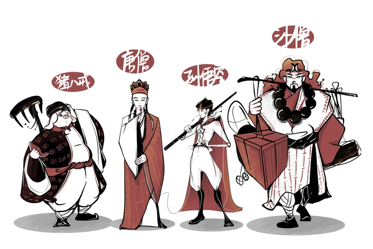 西游记-角色设计