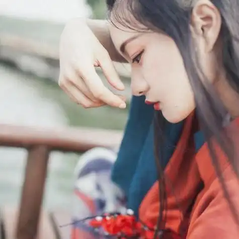 古风头像自截女头森系意境唯美汉服