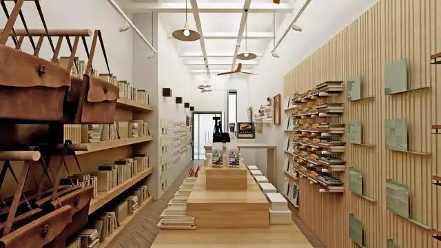 文具店装修案例,和你记忆中的文具店一样吗?