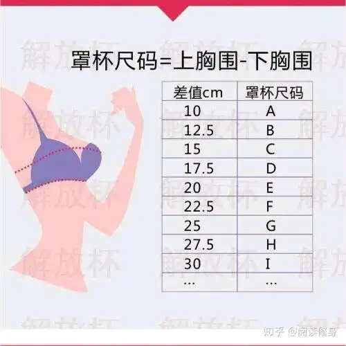 如何快速分辨女性罩杯