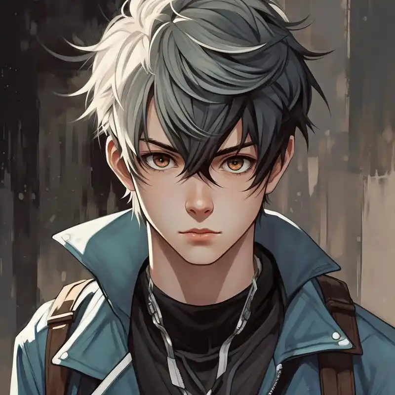 90冷酷动漫男生头像98