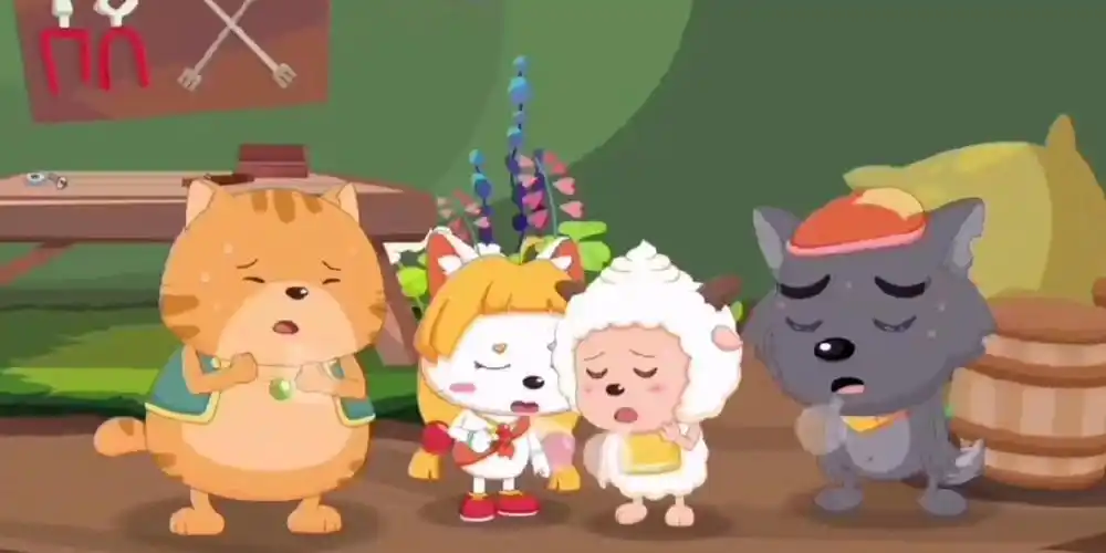 懒羊羊和皓月公主